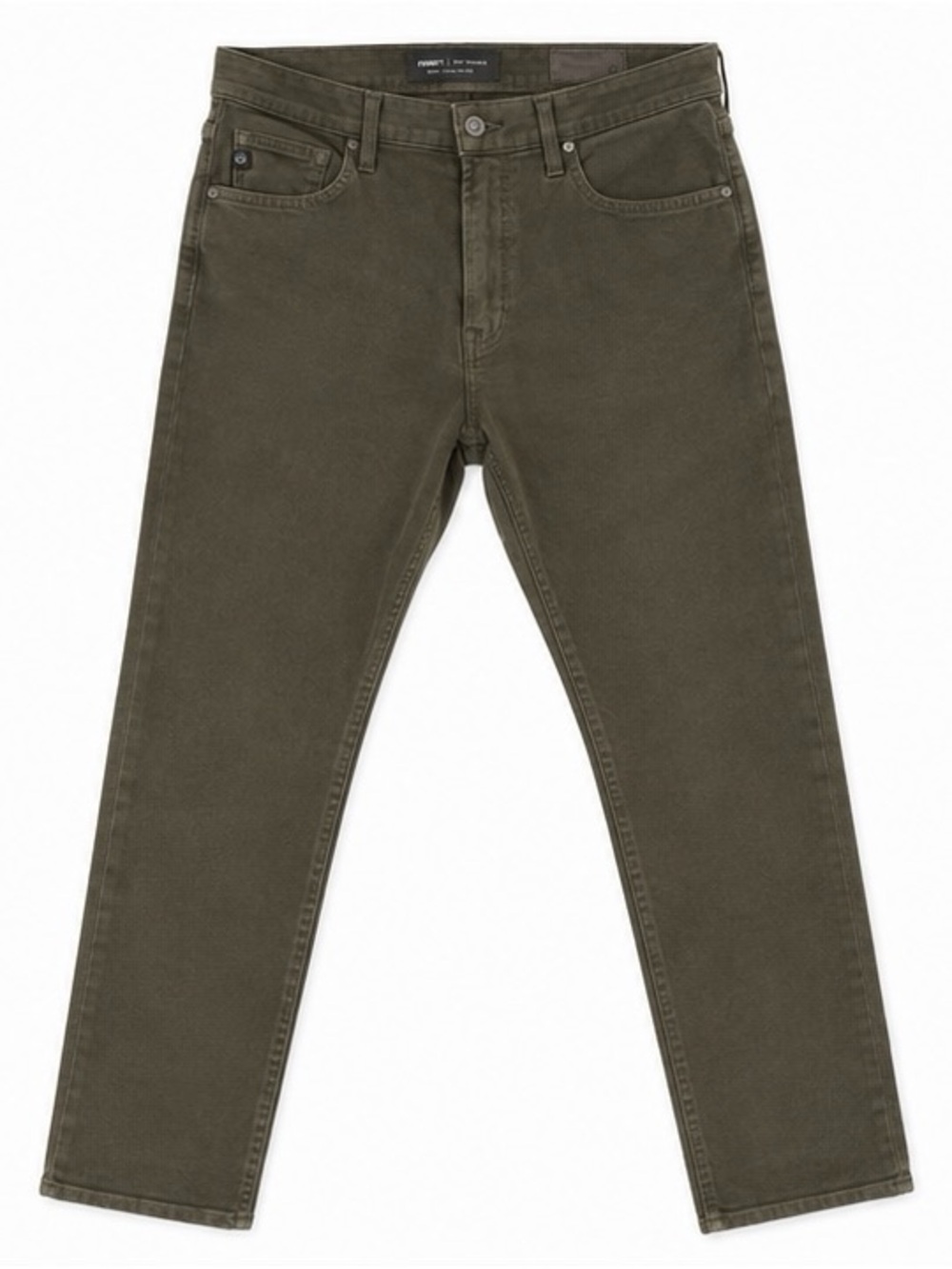 AG Denim Everett Slim Straight Jeans – Sulfur Dusky Moss, Size 32x34